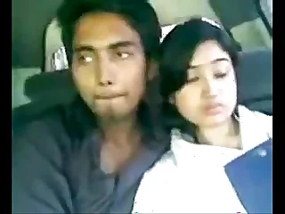 Indian Boy kissing Girlfriend with reference to motor vehicle    xxxbd25.sextgem.com